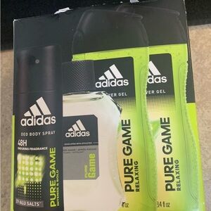 New! “Adidas” Men “Pure Game” (4) Pack Gift Set